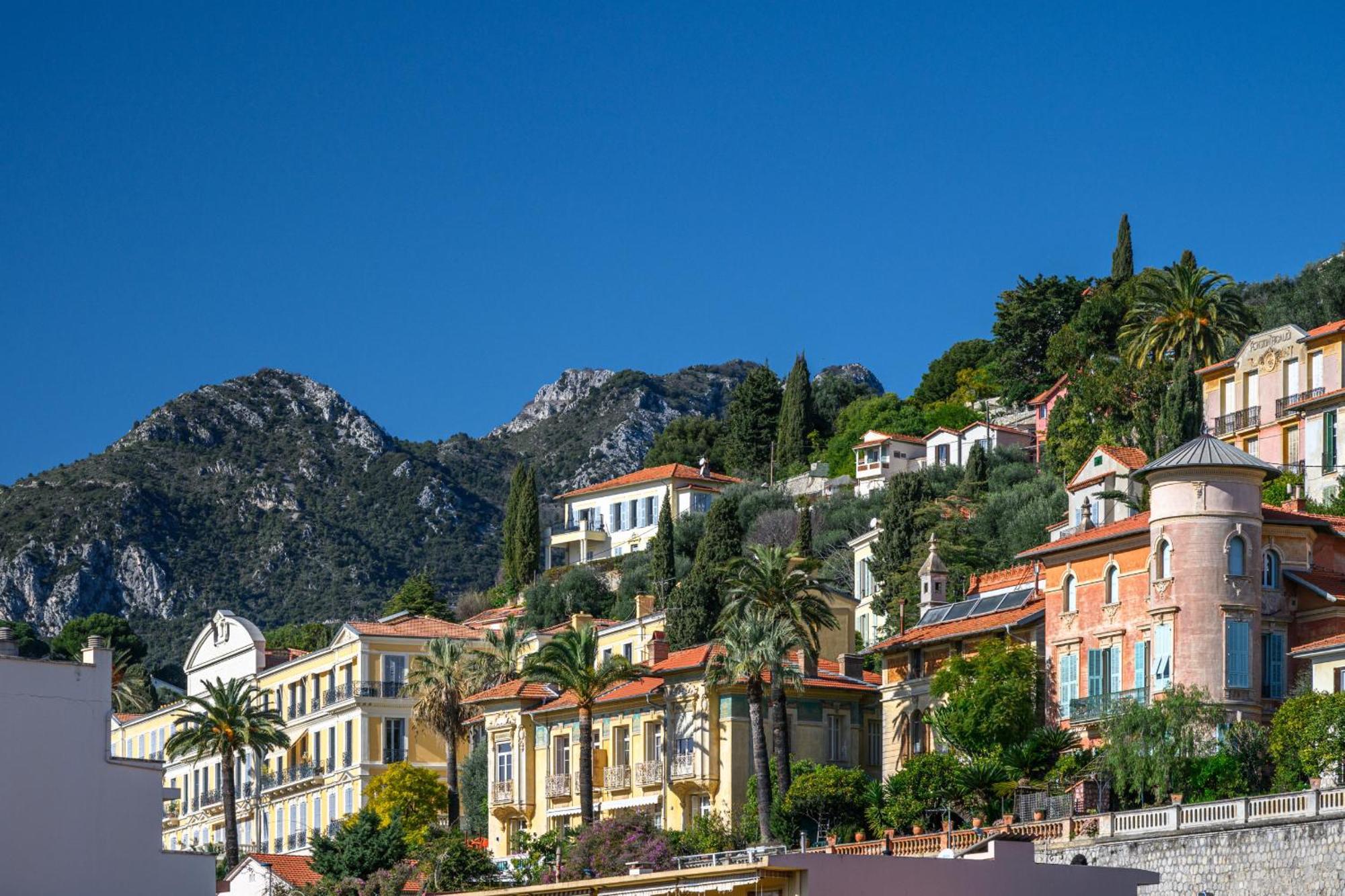 "Charmant Studio" Plein Centre, Calme, Terrasse Menton Exterior photo