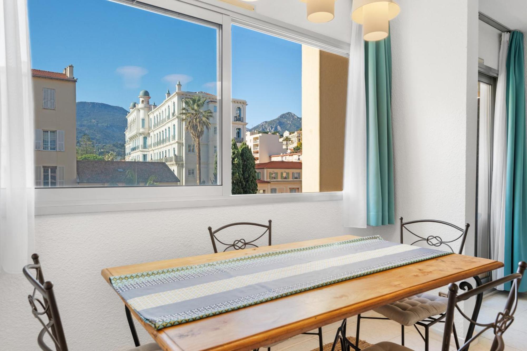 "Charmant Studio" Plein Centre, Calme, Terrasse Menton Exterior photo
